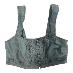 GUESS Jaylani Crop Top Women’s Medium Sleeveless Excellent Condition